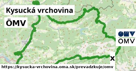 ÖMV, Kysucká vrchovina