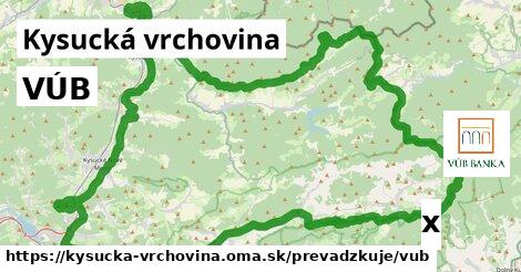 VÚB, Kysucká vrchovina