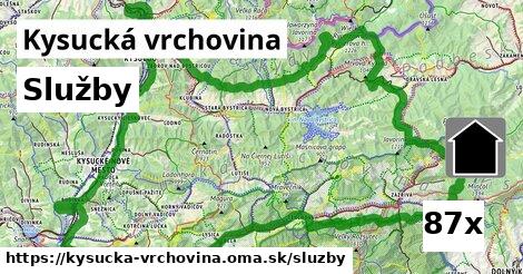 služby v Kysucká vrchovina