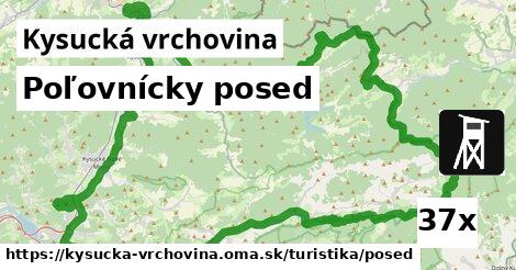 Poľovnícky posed, Kysucká vrchovina