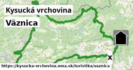 Väznica, Kysucká vrchovina