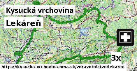 Lekáreň, Kysucká vrchovina