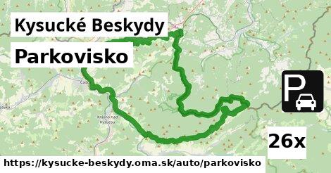 Parkovisko, Kysucké Beskydy