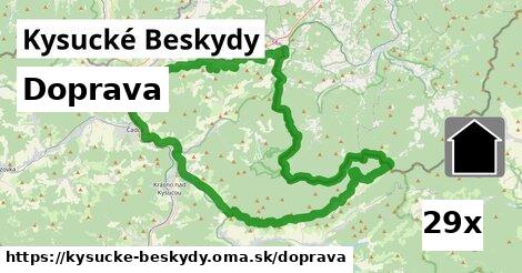 doprava v Kysucké Beskydy