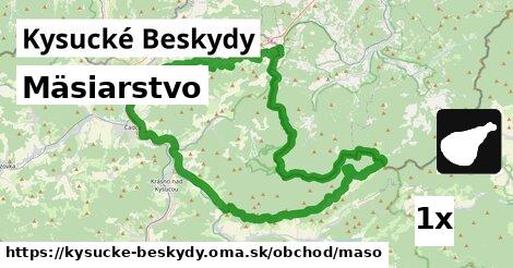 Mäsiarstvo, Kysucké Beskydy