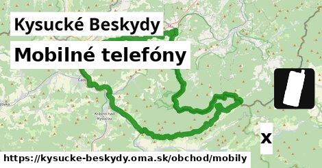 Mobilné telefóny, Kysucké Beskydy