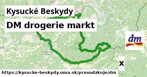 DM drogerie markt, Kysucké Beskydy