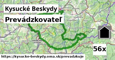 prevádzkovateľ v Kysucké Beskydy