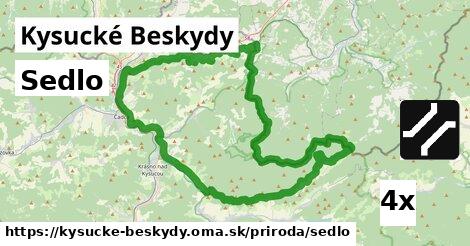 Sedlo, Kysucké Beskydy