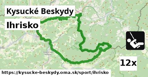 Ihrisko, Kysucké Beskydy