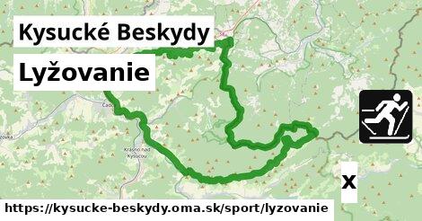 Lyžovanie, Kysucké Beskydy