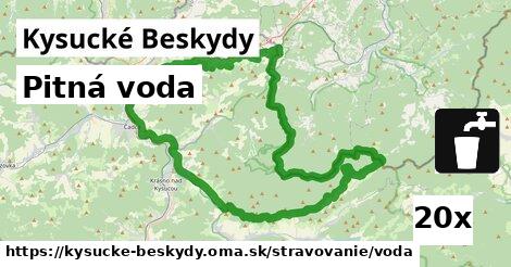 Pitná voda, Kysucké Beskydy