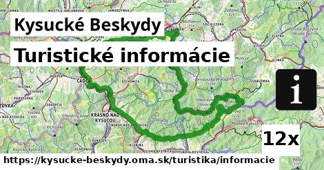 Turistické informácie, Kysucké Beskydy