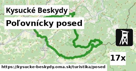 Poľovnícky posed, Kysucké Beskydy