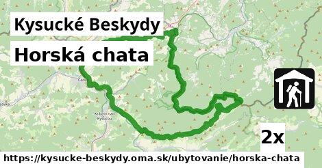 Horská chata, Kysucké Beskydy