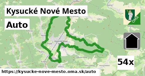 auto v Kysucké Nové Mesto