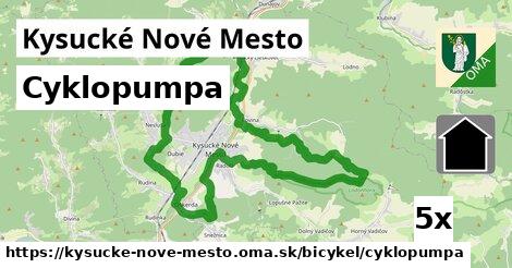 Cyklopumpa, Kysucké Nové Mesto