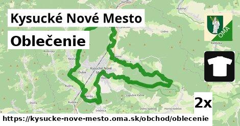 Oblečenie, Kysucké Nové Mesto