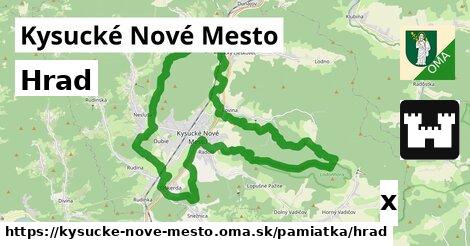 Hrad, Kysucké Nové Mesto