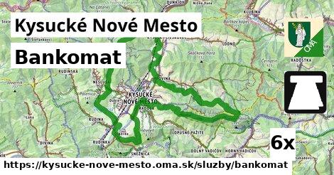 Bankomat, Kysucké Nové Mesto