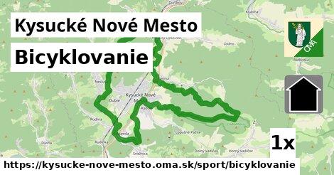 bicyklovanie v Kysucké Nové Mesto