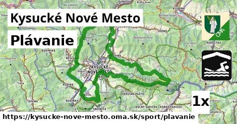 plávanie v Kysucké Nové Mesto