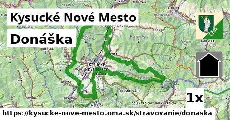 Donáška, Kysucké Nové Mesto