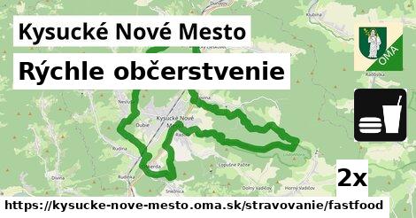 Rýchle občerstvenie, Kysucké Nové Mesto