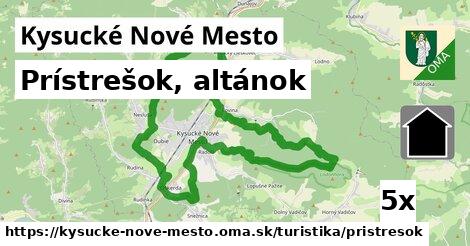 Prístrešok, altánok, Kysucké Nové Mesto