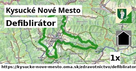 Defiblirátor, Kysucké Nové Mesto