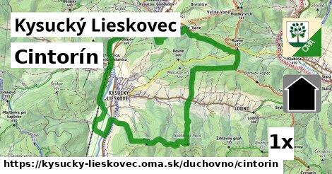 Cintorín, Kysucký Lieskovec