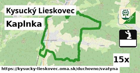 Kaplnka, Kysucký Lieskovec