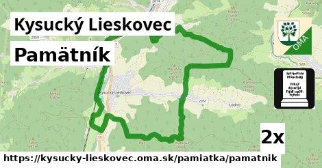 Pamätník, Kysucký Lieskovec