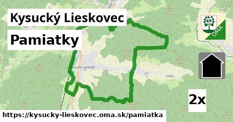 pamiatky v Kysucký Lieskovec