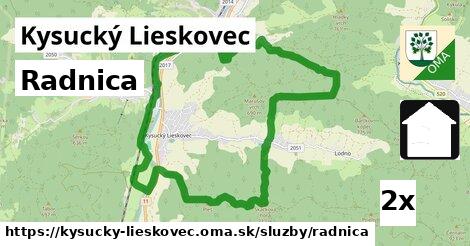 Radnica, Kysucký Lieskovec