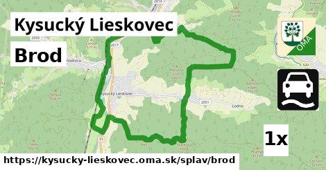 Brod, Kysucký Lieskovec