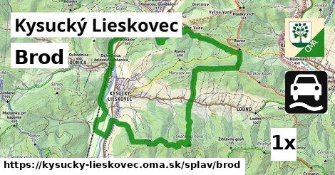 Brod, Kysucký Lieskovec