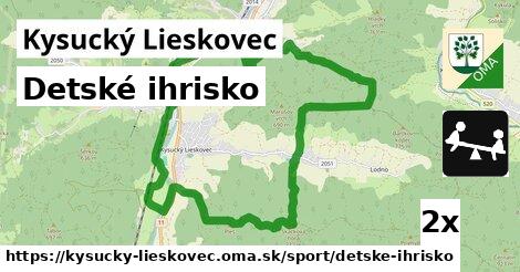 Detské ihrisko, Kysucký Lieskovec