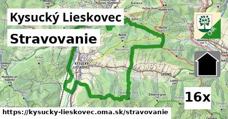 stravovanie v Kysucký Lieskovec