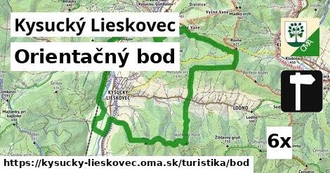 Orientačný bod, Kysucký Lieskovec