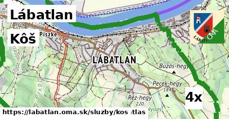 Kôš, Lábatlan