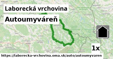 Autoumyváreň, Laborecká vrchovina