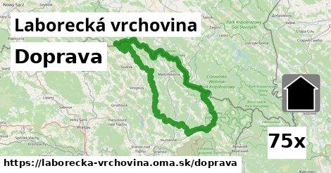 doprava v Laborecká vrchovina