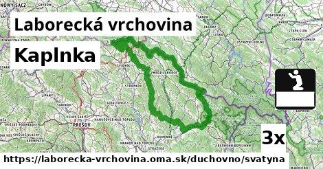 Kaplnka, Laborecká vrchovina
