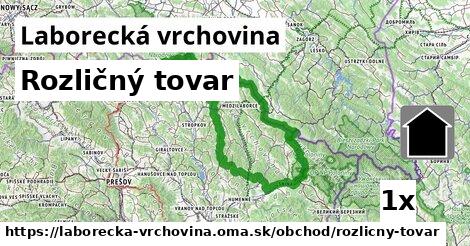 Rozličný tovar, Laborecká vrchovina