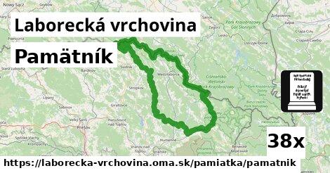 Pamätník, Laborecká vrchovina