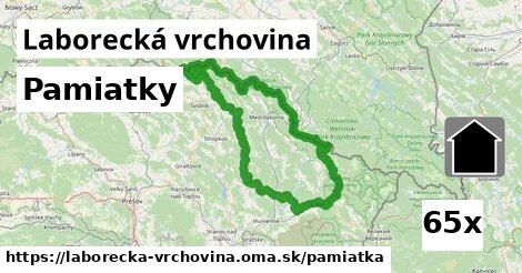 pamiatky v Laborecká vrchovina