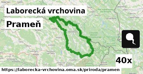 Prameň, Laborecká vrchovina