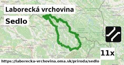 Sedlo, Laborecká vrchovina