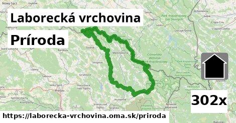 príroda v Laborecká vrchovina